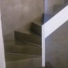 Scala in ferro con rivestimento
